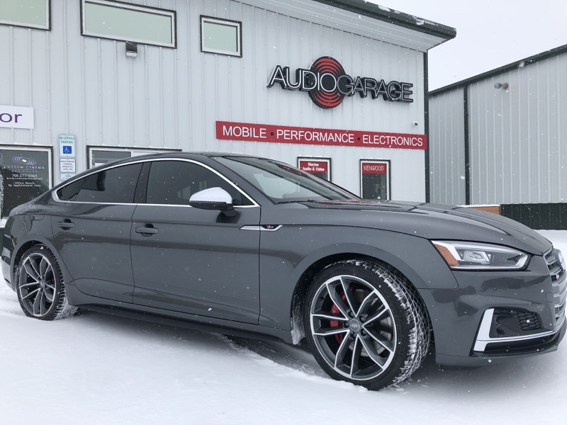 Audi S5 Sportback Window Tint for Fargo Client