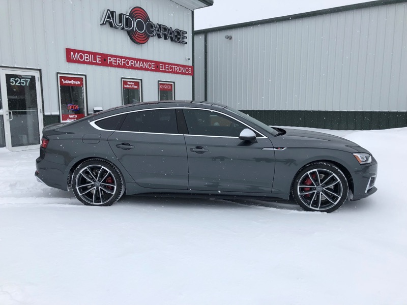 Grand Forks Client adds Audi S5 Sportback Window Tinting