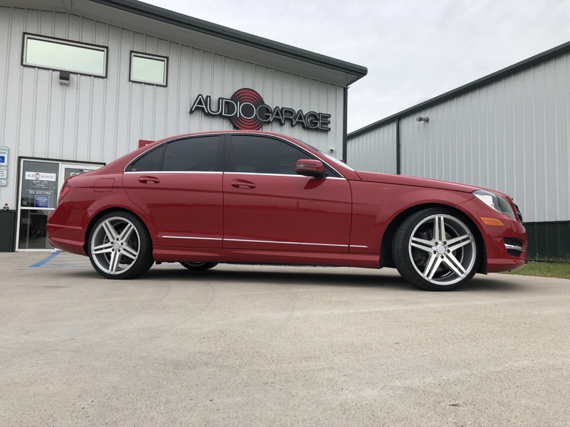 Backup Camera, Tint and Bass Upgrade for Fargo Mercedes-Benz C300
