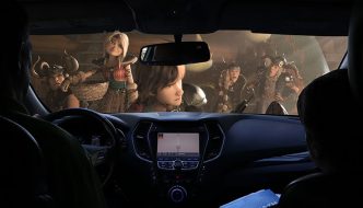 A movie in a car