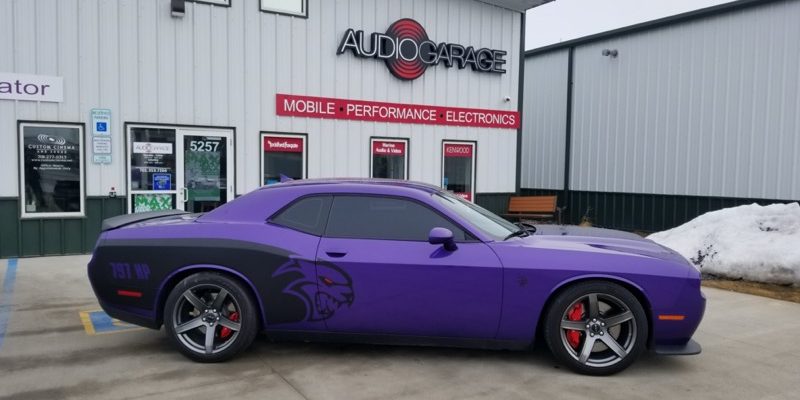 SunTek Window Tint Upgrade for Plum Crazy 2019 Dodge Challenger Hellcat