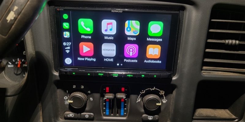 Radio and Backup Camera Upgrade for Chevy Silverado Pickup Truck