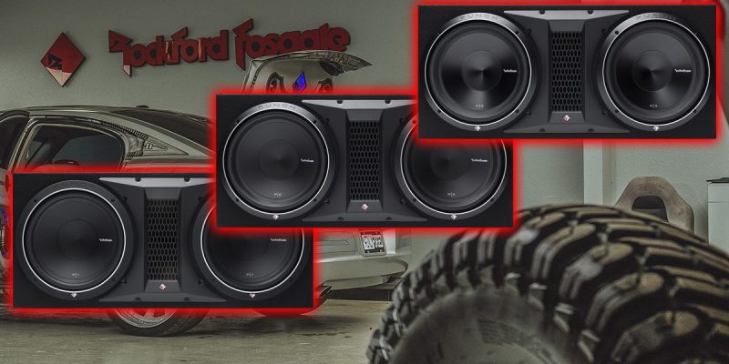 Product Spotlight: Rockford Fosgate P1/P2/P3-2X12 Loaded Subwoofer Enclosures