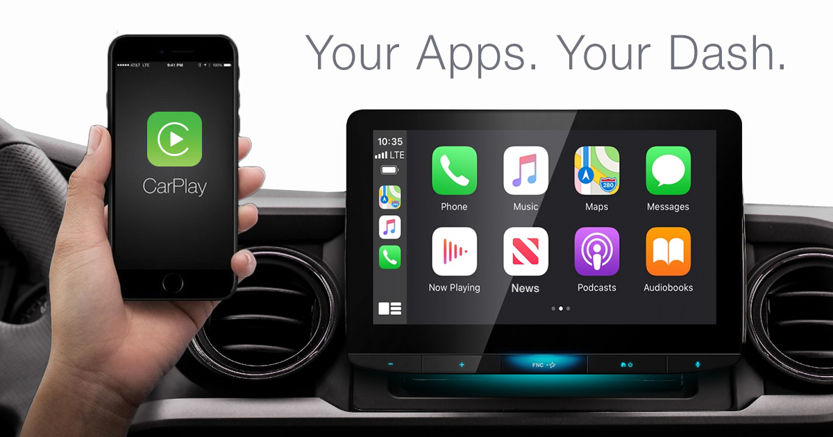 Your Apps, Your Dash - Apple CarPlay